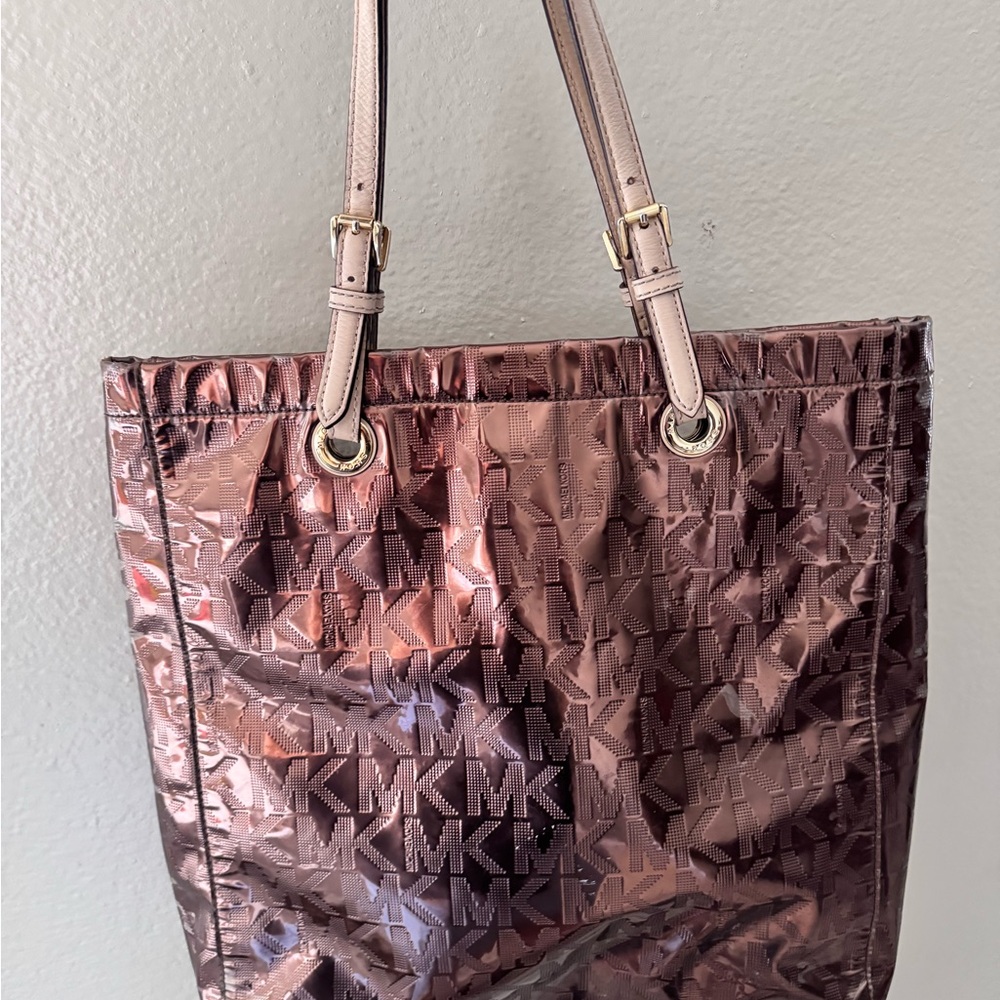 Michael Kors Shimmering Copper Tote